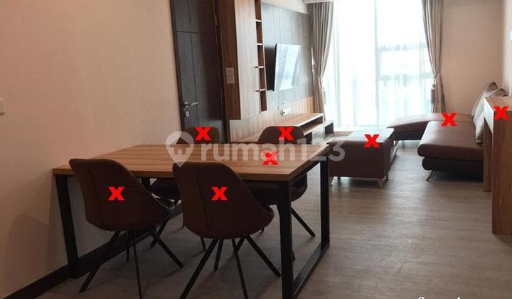 Apartemen Galery West Akr 2 BR Furnished Interior - Kebon Jeruk