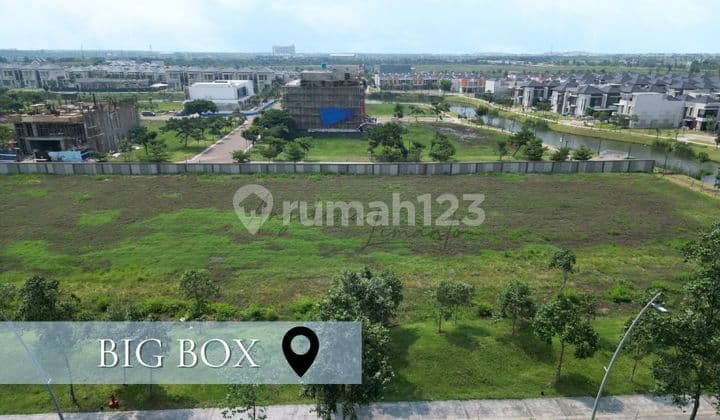 Disewakan Kavling Komersial Pik 2 Hoek 2.632 M2 - Pinggir Jalan Besar