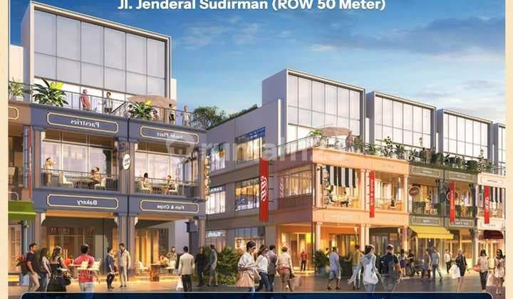 Ruko Boulevard di PIK 2 Marina Bay 4,5x23 - Belakang Mangrove