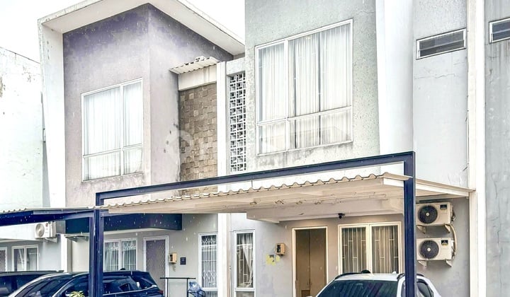 Rumah Dalam Cluster Semi Furnish Dekat Akses KRL dan Tol Serpong