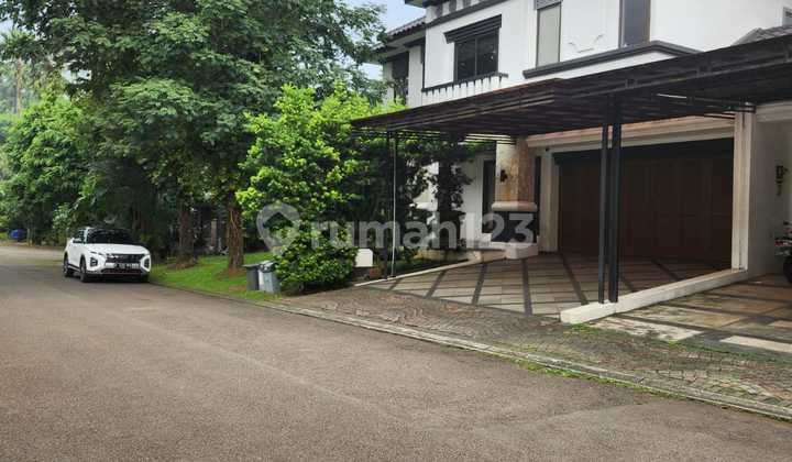 Rumah Hoek 2 Lantai Full Furnished Siap Huni di The Green BSD City