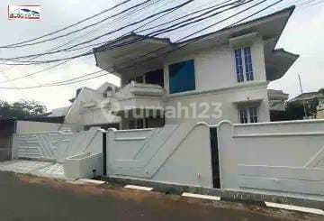 Rumah Siap Huni Kokoh Jual Murah Full Renov Like New Di Kavling Tni Al, Duren Sawit