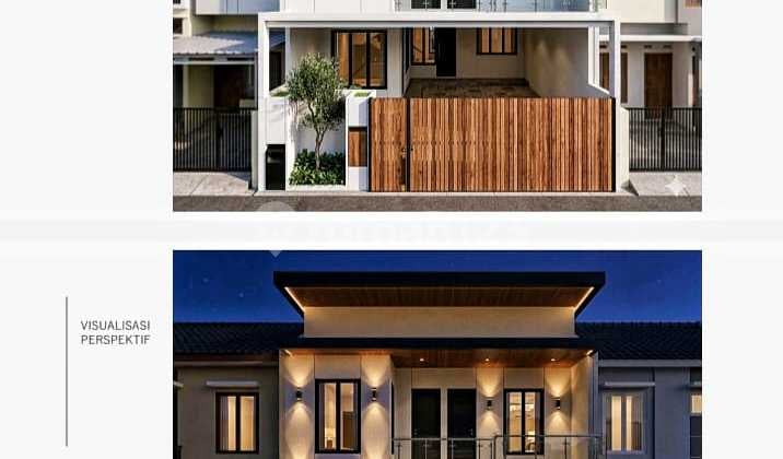 Rumah Baru Fresh 2 Lantai Bebas Banjir di Galaxy Bekasi