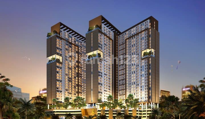 Dijual Apartemen Gunawangsa Tidar A Lantai 28 Semi Furnish
