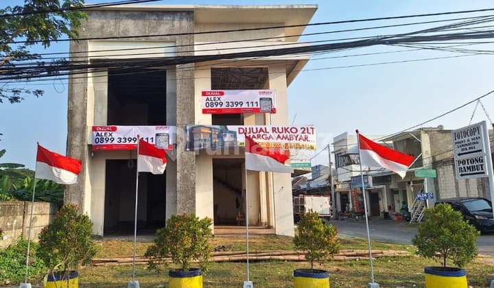 Ruko New Green Hill Residence 2 Gunung Anyar Timur (Pojok) 2 Menit ke MERR