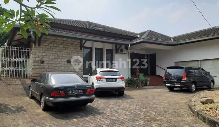 Rumah Luas Besar Cck untuk Perumahan/Invest dan Huni di Cempaka, Jakarta Selatan