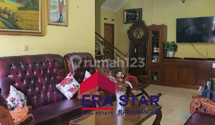 Rumah 2 Lantai Bagus Furnished SHM di Pekayon Pasar Rebo