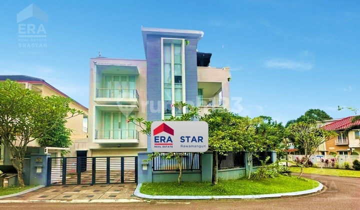 Rumah Mewah Minimalis Hook 3 Lantai Diskon40% di Imperial Golf Estate Sentul City