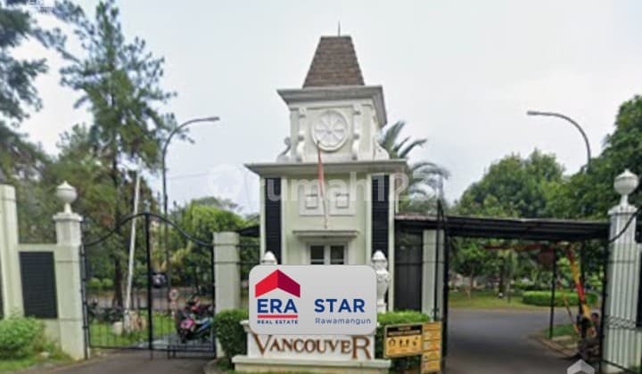 Tanah Kavling Siap Bangun Hook di Cluster Vancouver Kota Wisata Cibubur