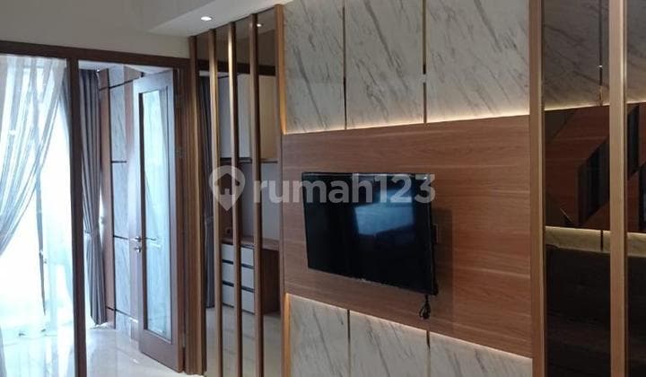 DISEWAKAN CONDO TAMAN ANGGREK RESIDENCES 1+1 BEDROOM FULLY FURNISH