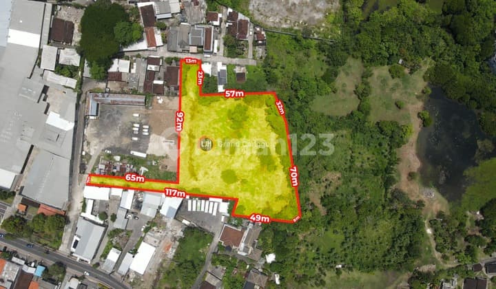 Tanah Kavling besar di Jl Uluwatu II, Jimbaran