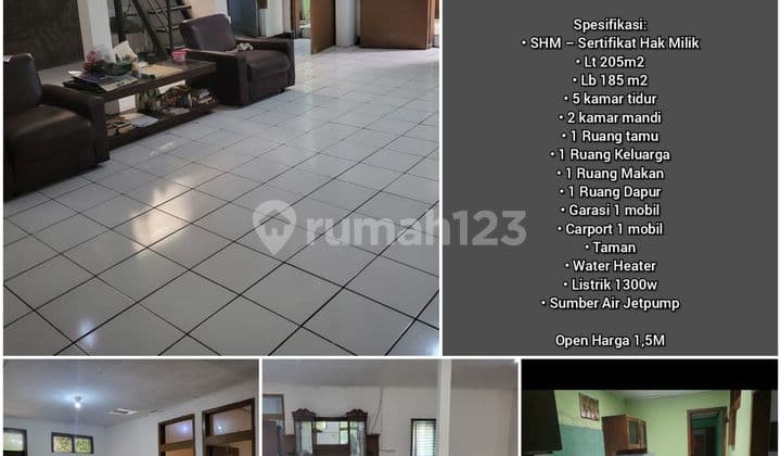 Jual Cepat Rumah Lama Daerah Margahayu Permai, Bandung