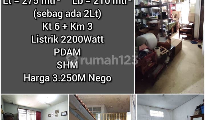 Rumah Lama Jual Cepat Lokasi Strategis Kota Bandung Komp Muara