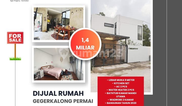 Comfortable house with a cool and fresh environment in Gegerkalong Permai