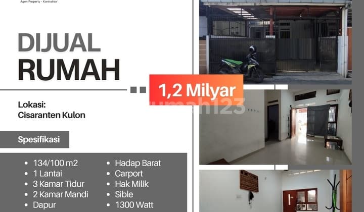 Rumah di Cisaranten Kulon – Nyaman dan Aman untuk Keluarga