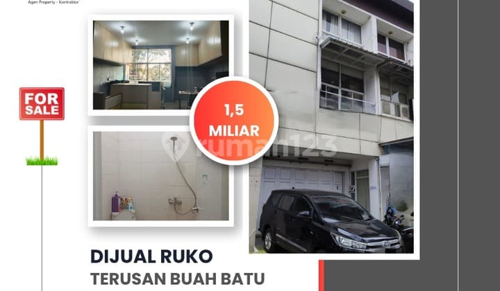 Dijual cepat ruko strategis di Jl. Terusan Buahbatu Kujangsari