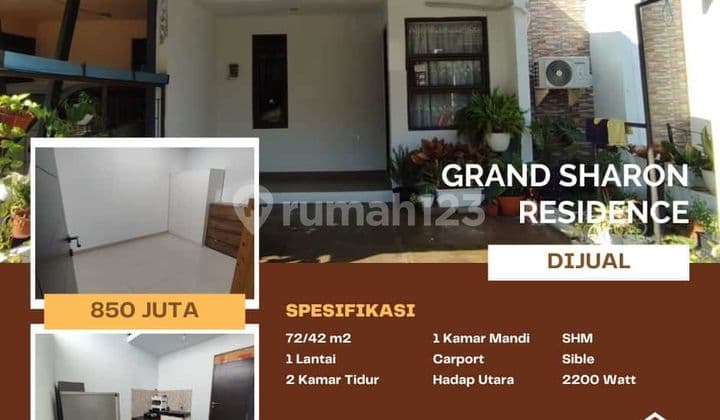 Selling Rare Minimalist House at Grand Sharon Residence Bandung