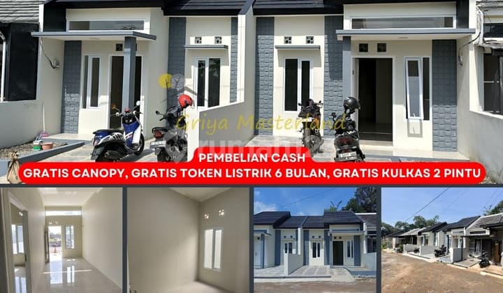 400 Jutaan rumah di Cluster Cileunyi - bisa KPR DP 0 % - 1 UNIT