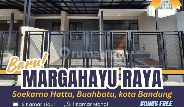 Rumah Minimalis 600 Jutaan Strategis di Margahayu Raya Bandung