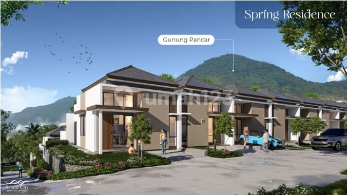 New Cluster Spring Residence Sentul City Bogor Type Deluxe Lt 72m2