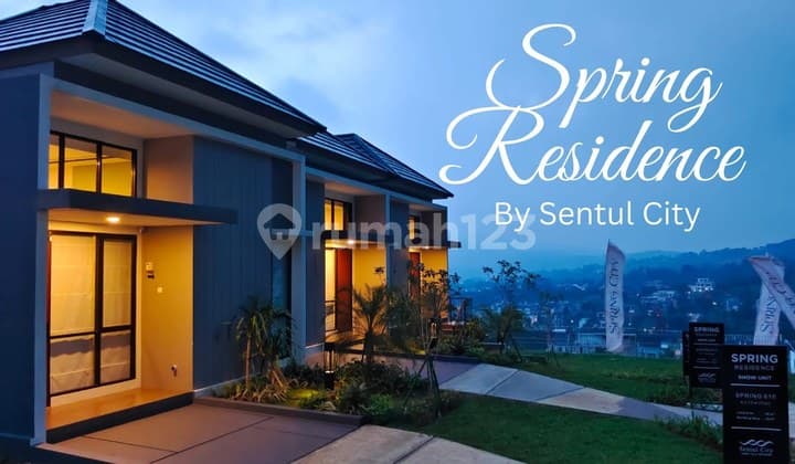 Spring Residence Rumah Baru Di Sentul City Type 612 Deluxe