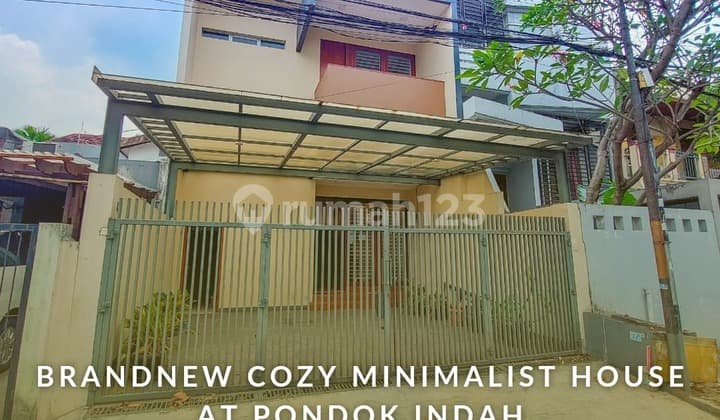 Ready-to-Occupy House in Alam Segar Pondok Indah, 120 sqm, 7.5m Negotiable
