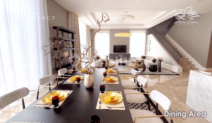 Perumahan mewah gramercy type arma alam sutera