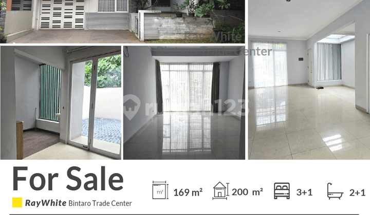 Rumah 2 Lantai Kebayoran Bintaro Sektor 7, Open Nego