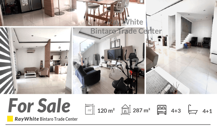 Jual Rumah Modern One Gate System di Emerald Bintaro