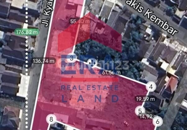 Tanah di Jalan Raya Pakis Kembar , Malang SHM 5.612 m²