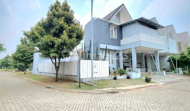 Dijual Rumah Hook Ada Kolam Renang Lokasi Discovery Bintaro -0237