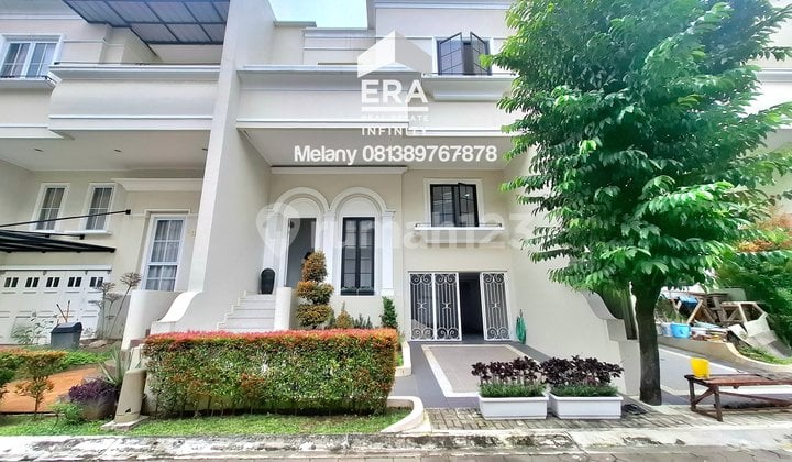 Rumah 3 Lantai di Intercon, Meruya, Kebun Jeruk, Kondisi Baru, Interior Cantik
