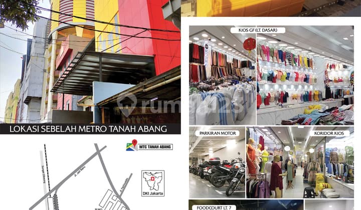 Disewakan Kios di Moiz Trade Centertn Abang