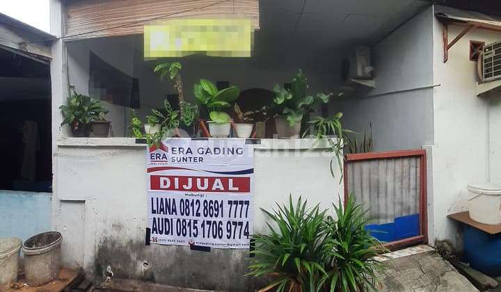 Cash Only Rumah Standart Dalam Gang di Sunter Agung, Bisa Nego