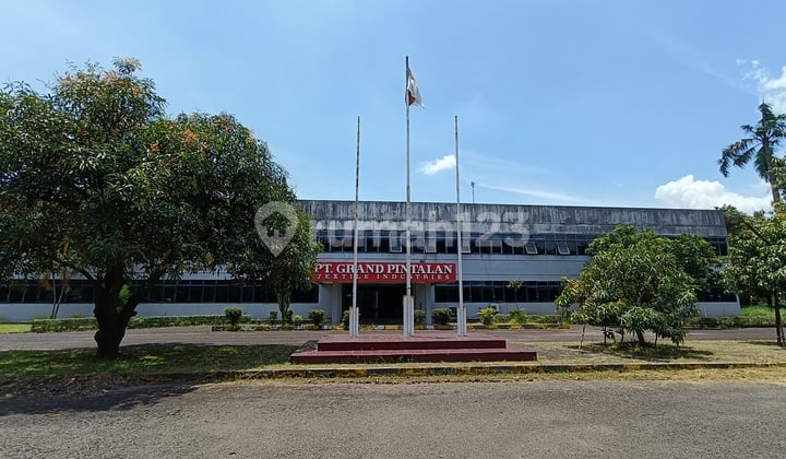 Dijual Pabrik di Jl Raya Serang Ada Bangunan Siap Pakai