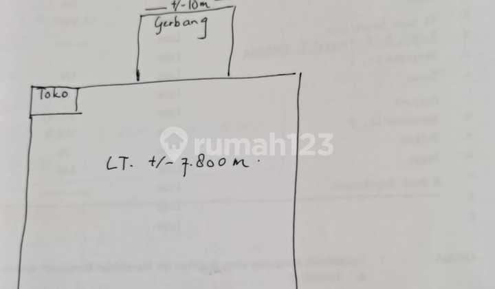Dijual Kavling di Balaraja Timur Row Jalan Lebar bisa Buat Container 40 Feet