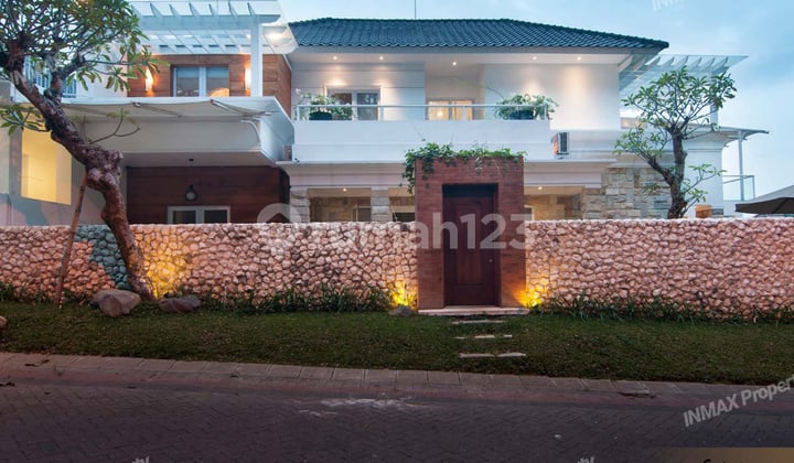 Rumah 2 Lantai Bagus Furnished SHM Villa Puncak Tidar, Malang