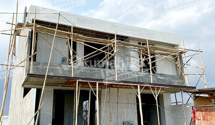 New 2-Story House Unfurnished HGB in Citraland Puncak Tidar, Malang