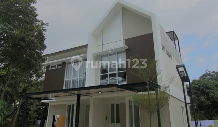 Cluster Duo Rumah 2 Fasad Rooftop Pertama Di Indonesia