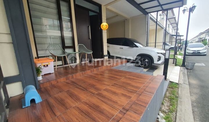 Dijual rumah full furnish sdh renov cluster enchanta lavon swancity tangerang