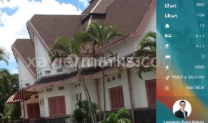 Rumah Cagar Budaya di Imam Bonjol Luas 3,653m2 Sangat Terawat