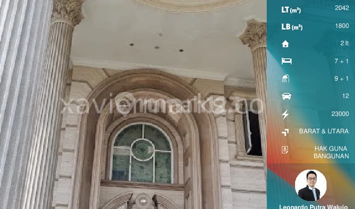 Rumah Graha Family Golf View Arsitektur Renaissance Luas 2.042m2