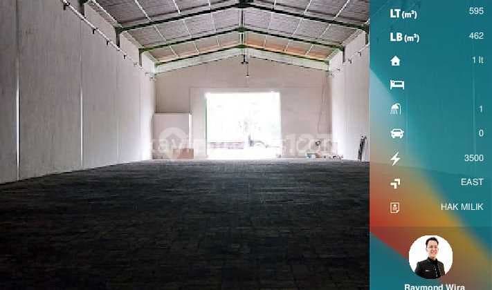 Gudang di Margomulyo Permai Dijual