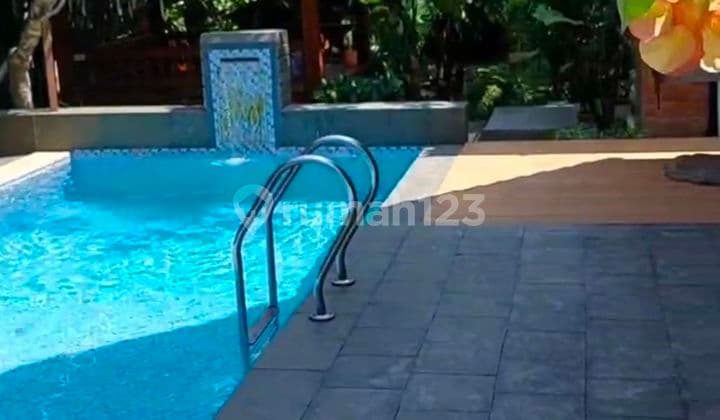 Villa Asri Konsep Cabin W/ Swimming Pool Di Turi,sleman