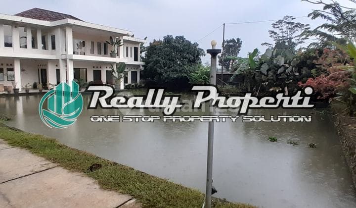 Dijual Rumah dan Villa Bonus Empang dan Lahan Ternak di Pabuaran Kemang Kabupaten Bogor