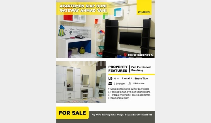 Gateway Cicadas Apartment Fully Furnished Sapphire Tower