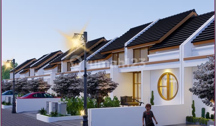 Rumah di Jogja Barat Dalam Cluster Ala Jepang Area Exit Tol Sentolo