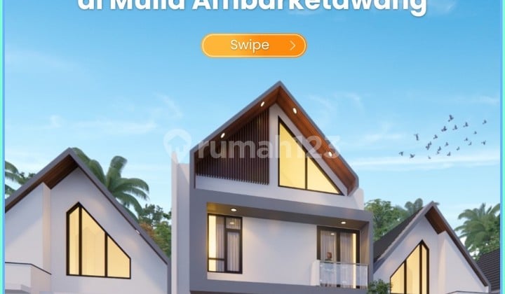 Rumah SHM Jogja Dalam Perumahan Scandinavian Murah Sleman
