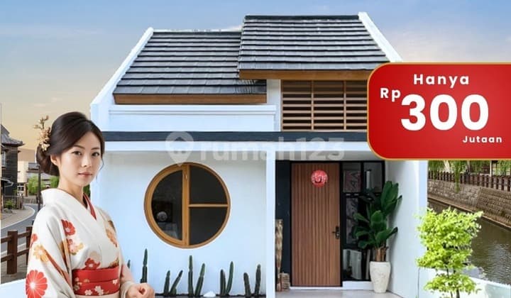 Rumah Cluster Dekat Exit Tol Sentolo Nuansa Jepang 300 Jutaan