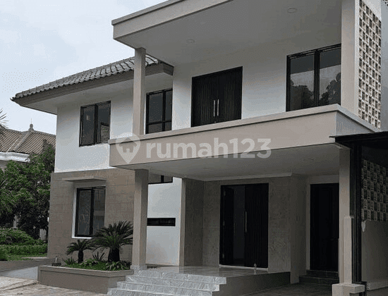 Dijual Rumah Hook Depan Taman Di Puri Bintaro Jaya Sektor 9 Tangerang Selatan
